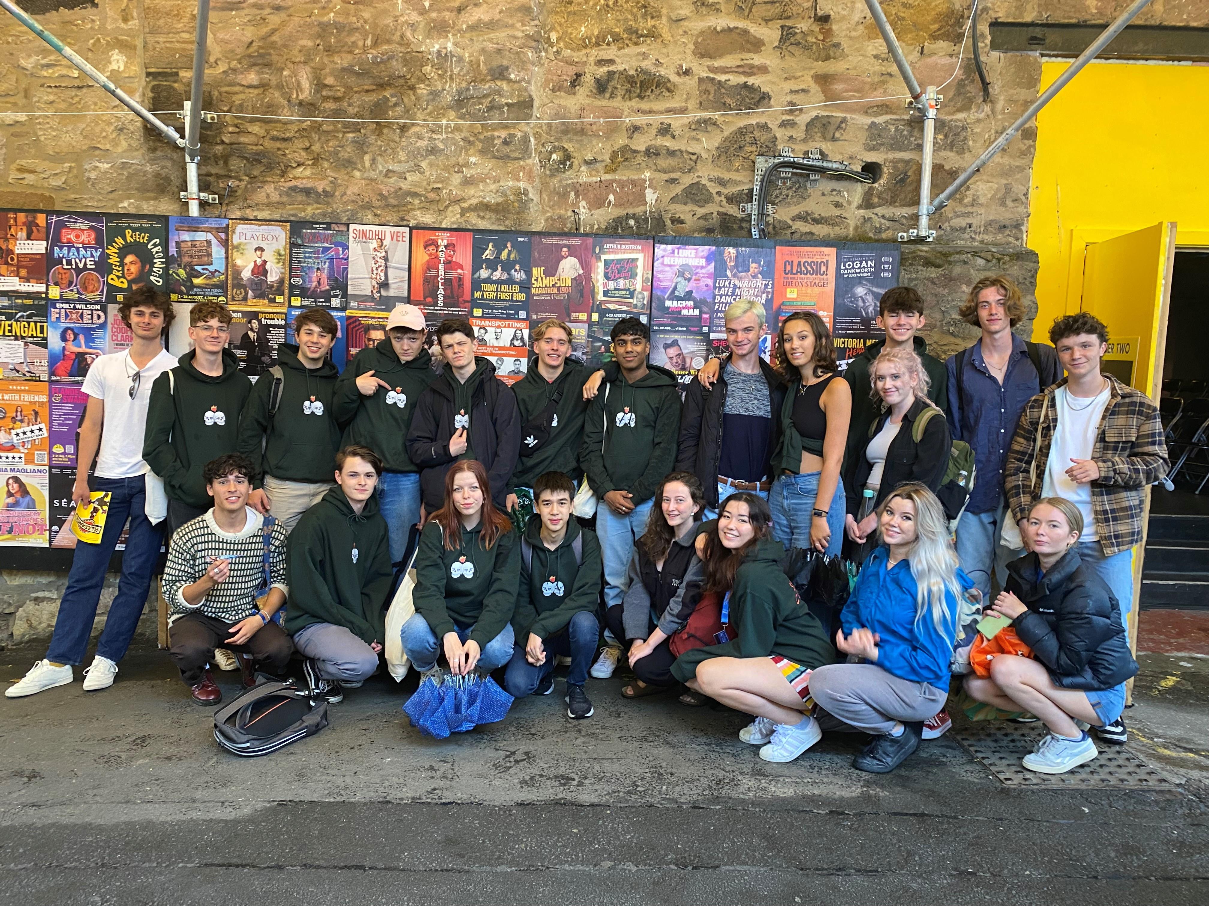 King Edward V1 School, Stratford perform at the Edinburgh Fringe - Blue ...